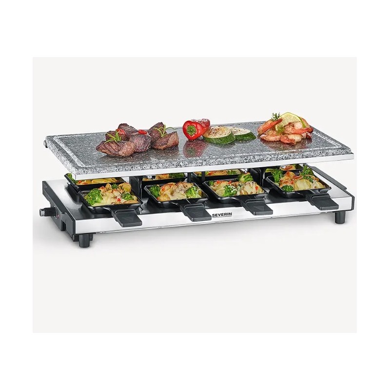 RACLETTE CON PIEDRA GRILL NATURAL SEVERIN
